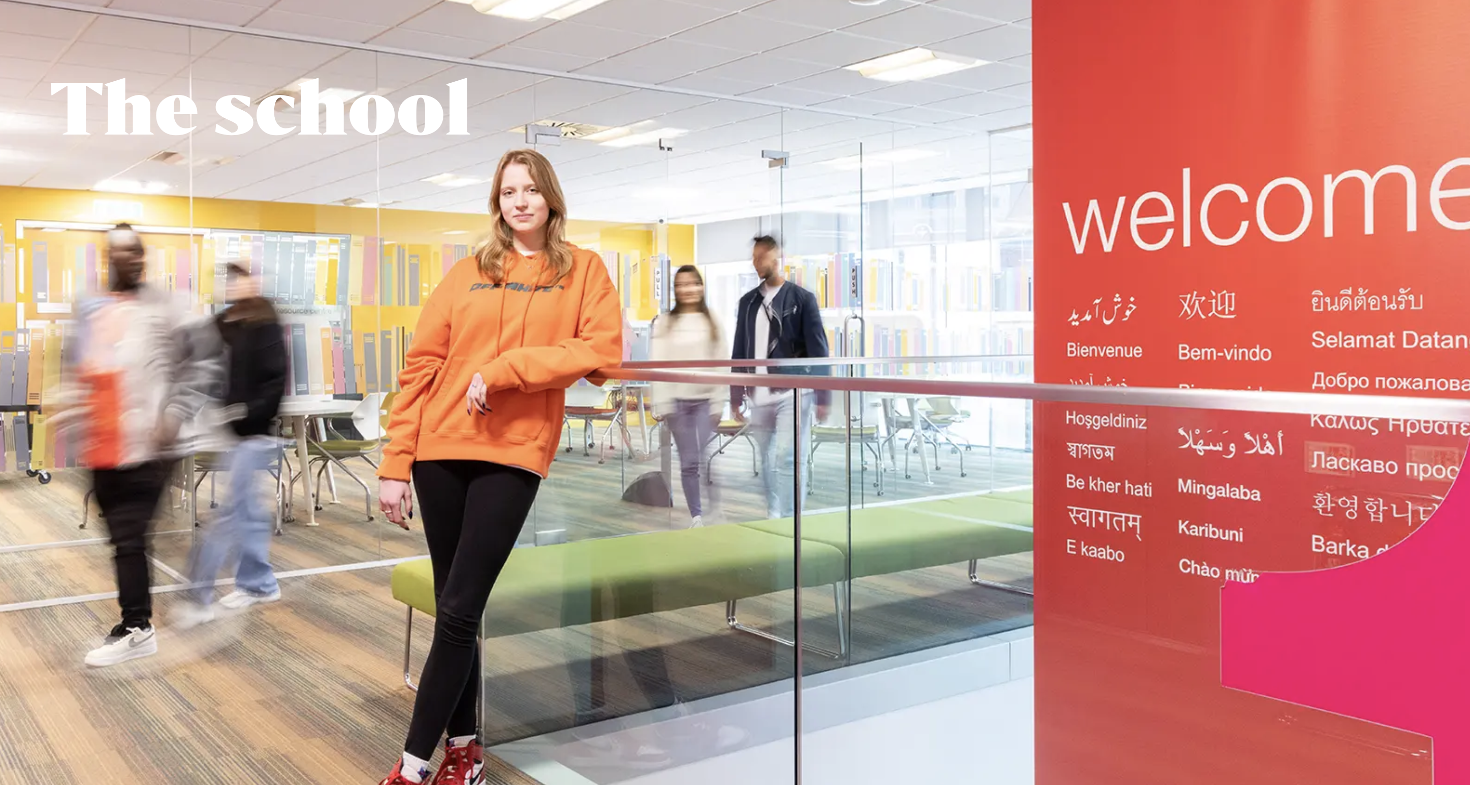 La escuela en el centro de Londres
