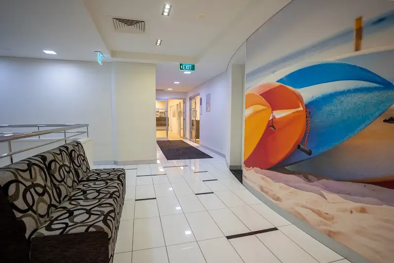sala y zona comun de Imagine Gold Coast