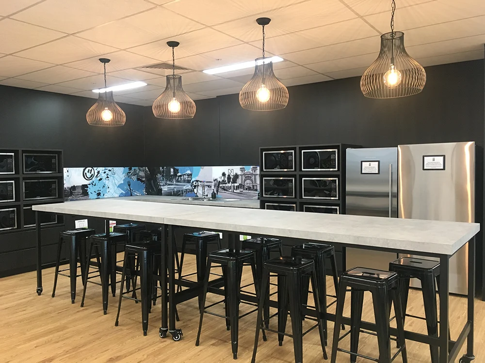 cocina de Greenwich College Melbourne