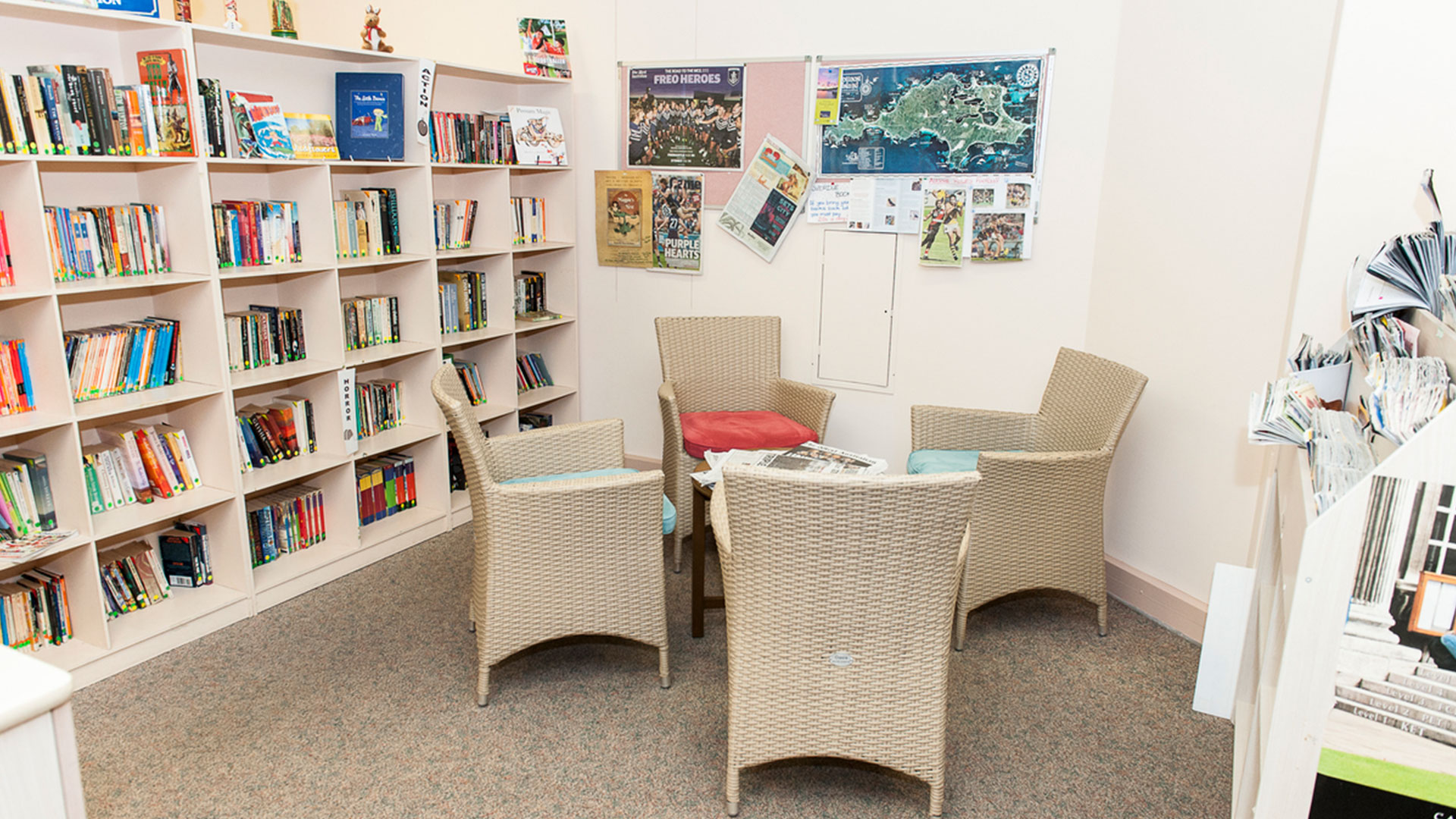 biblioteca de Milner College Perth