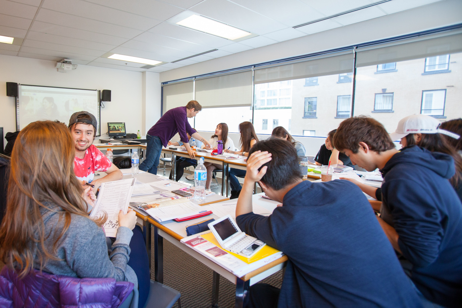 salones de clase de EC Vancouver