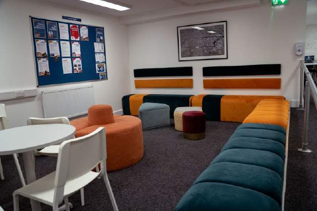 zona de estar de Cork English Academy
