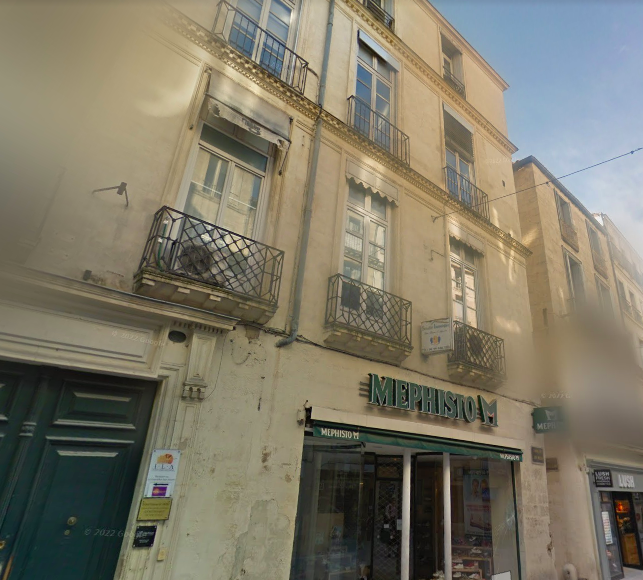 edificio en el centro de Montpellier