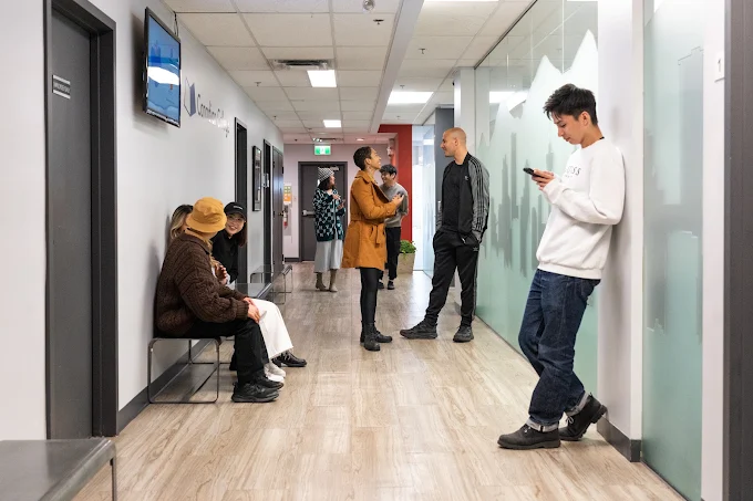 Hall de CCEL en Vancouver
